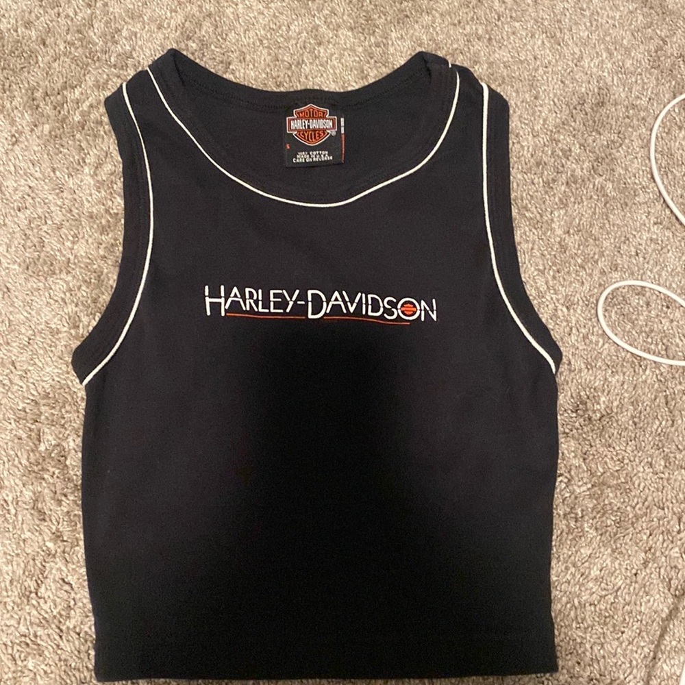 Harley Davidson crop top